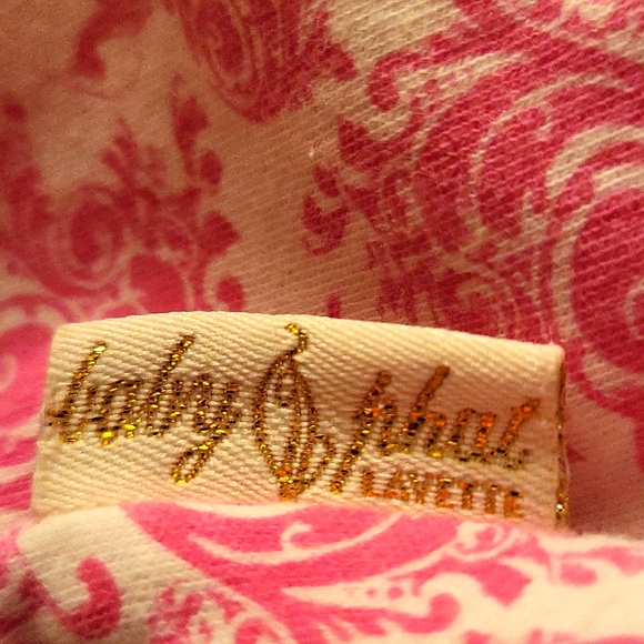 Baby Phat pink paisley print sleeper/footie - Picture 5 of 5
